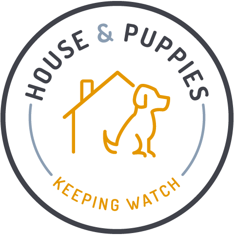 House and Puppies Badge